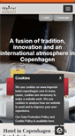 Mobile Screenshot of imperial-hotel-copenhagen.com
